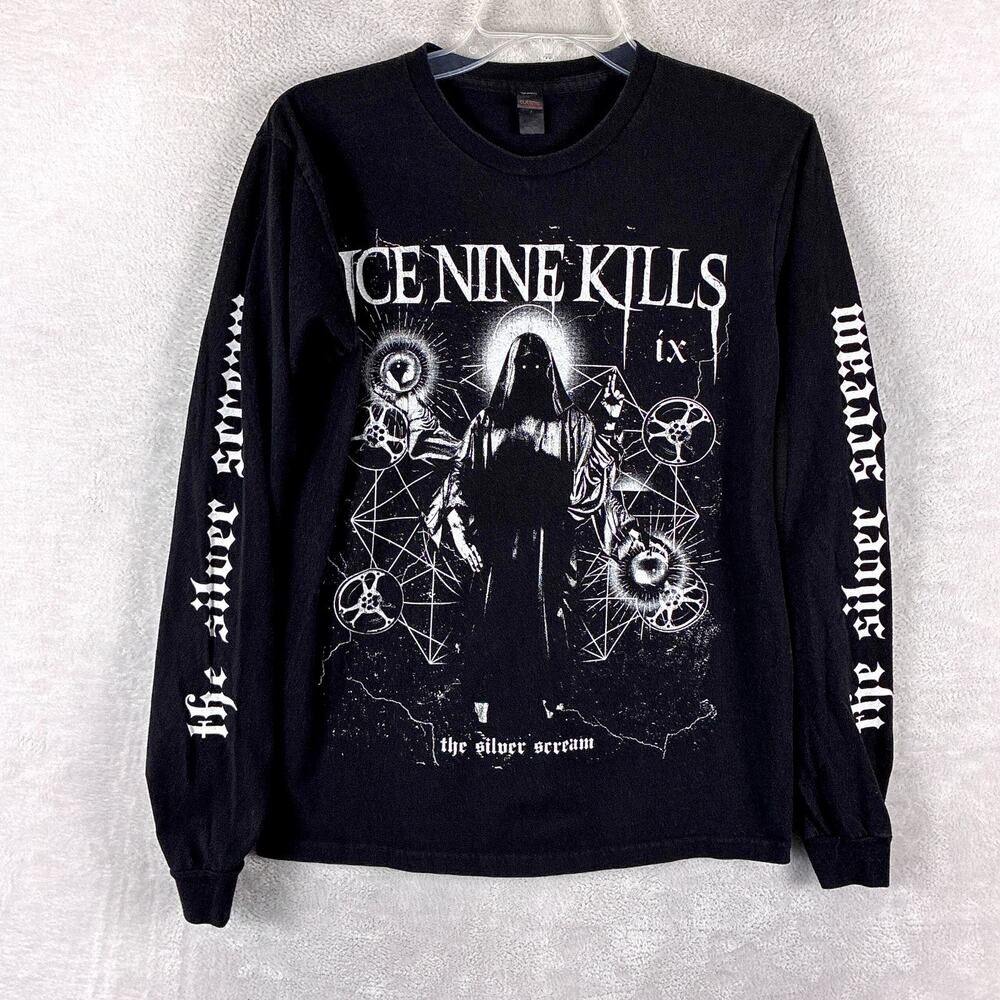 Ice Nine Kills Tshirt Mens S Black The Silver Scream Heavy Metal Goth Halloween